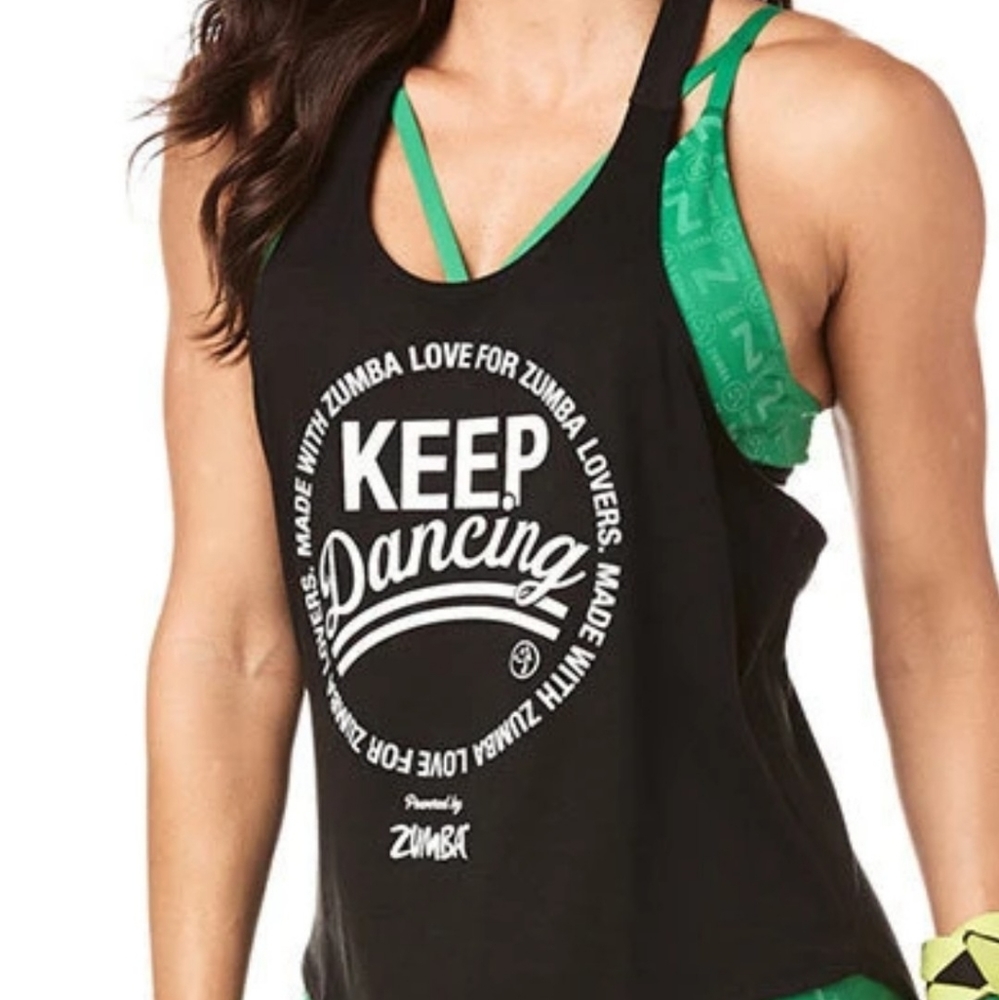 Zumba tank top size small NWT